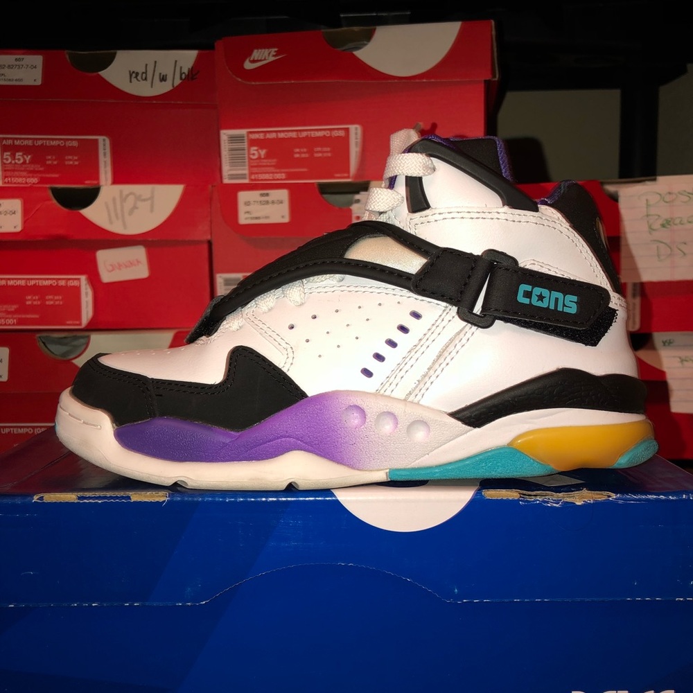 Converse Aero Jam Mid “Larry Johnson” Size 4.5 GS